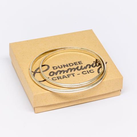 SILVER TEXTURED BANGLE