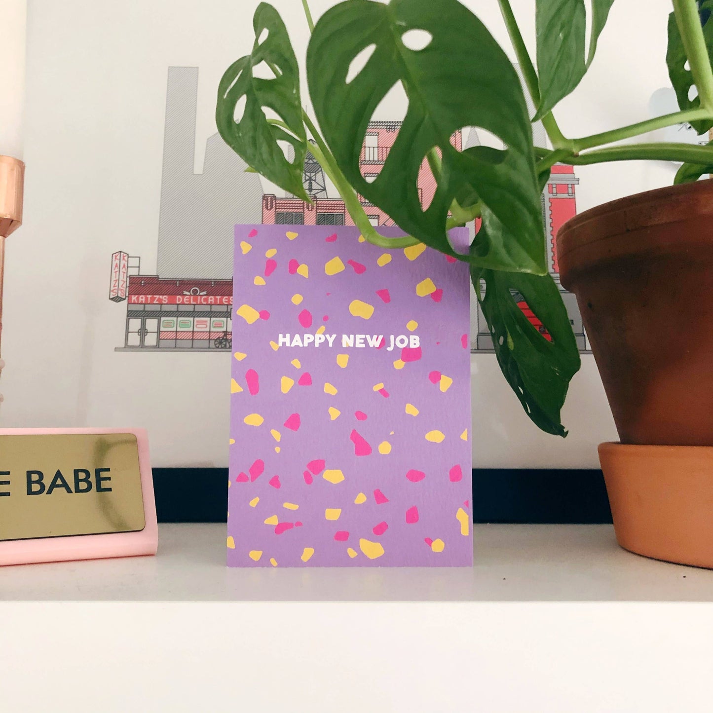 HAPPY NEW JOB CARD