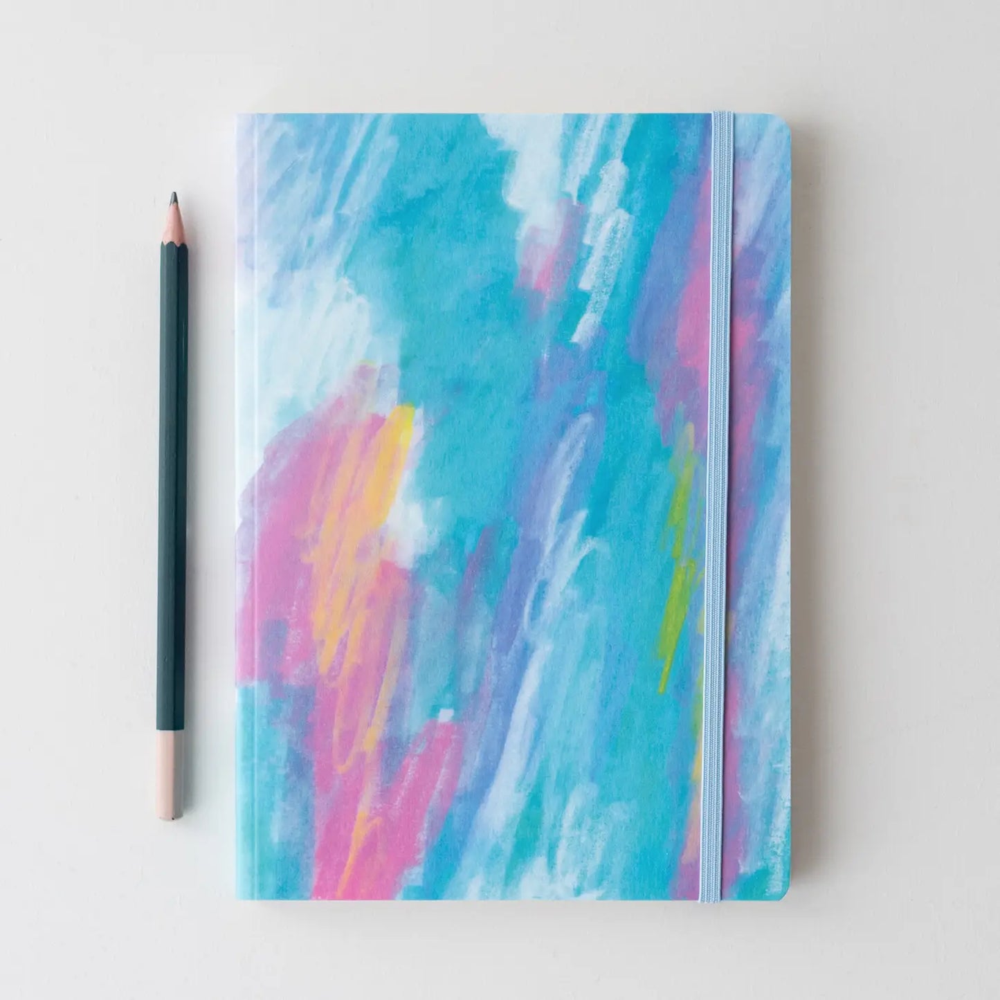 PASTEL WILD TEXTURES A5 NOTEBOOK
