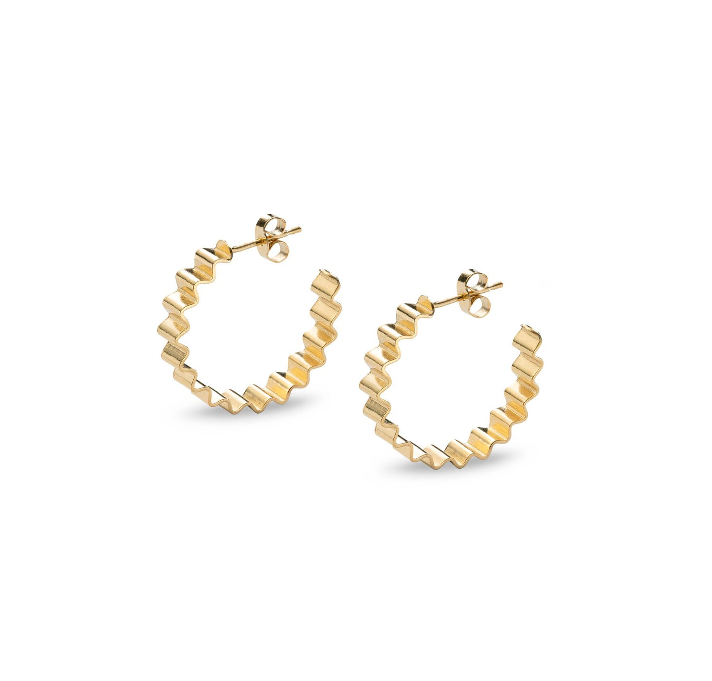 CLASSIC ONDULEE HOOPS - GOLD