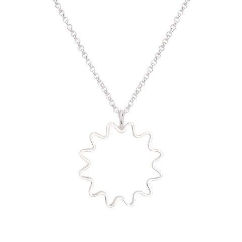 MINI ONDULEE PENDANT - SILVER