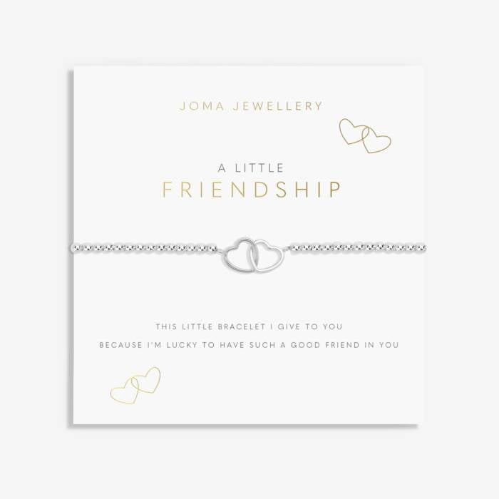 A LITTLE 'FRIENDSHIP' SILVER BRACELET