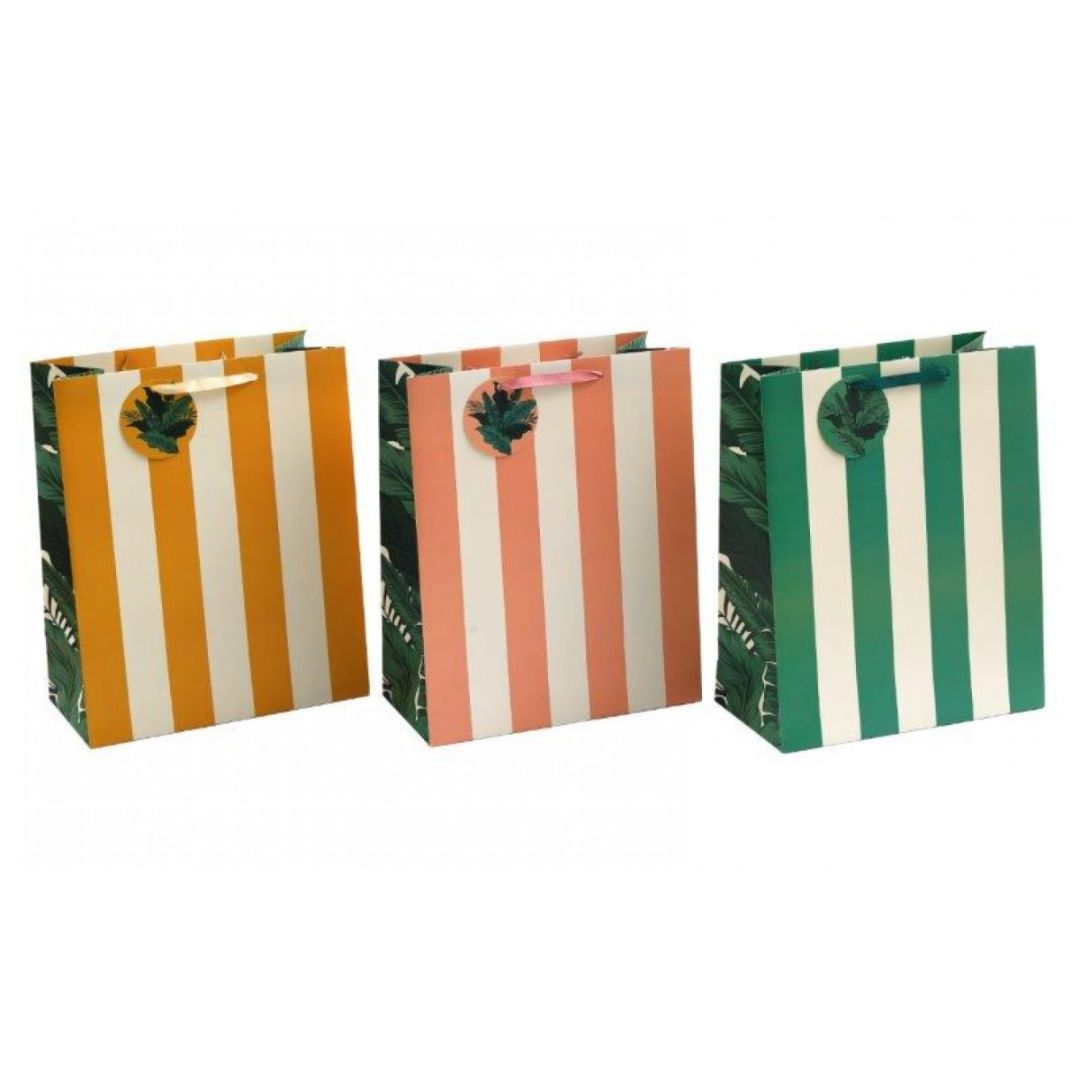 CABANA STRIPED GIFT BAGS