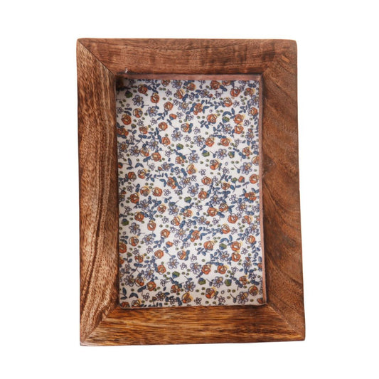 DARK WOOD PHOTO FRAME