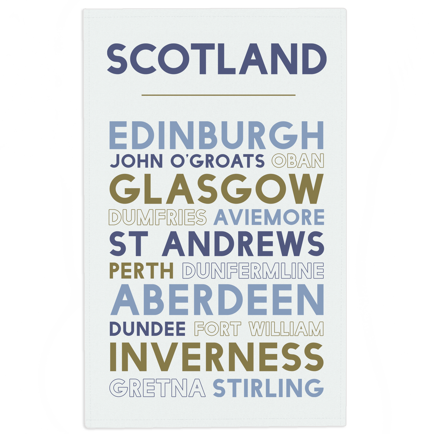 SCOTLAND TEATOWEL