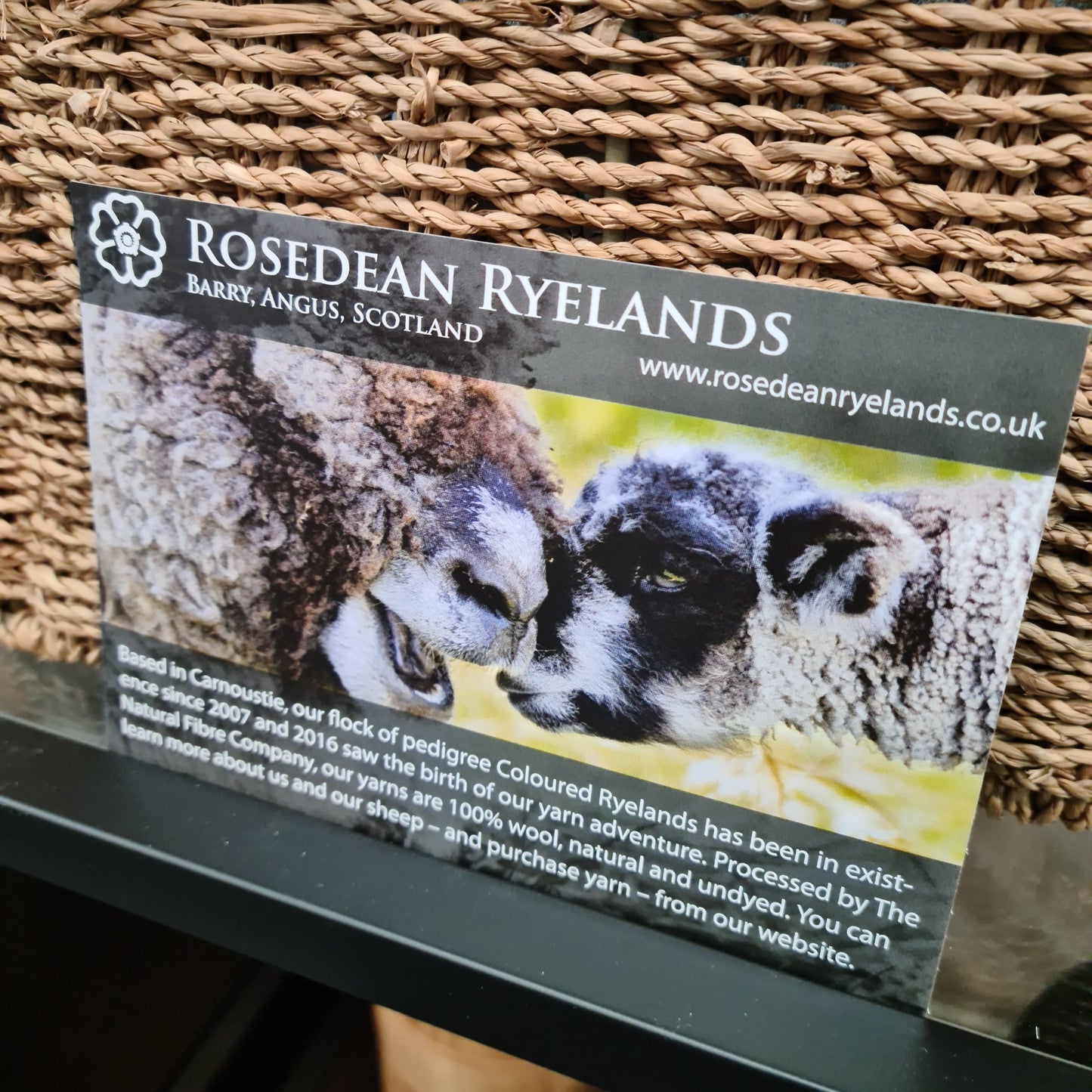 ROSEDEAN RYELANDS YARN - DARK 4PLY