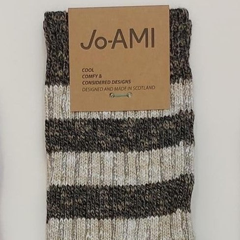 TOBACCO/OAT CHUNKY SOCKS