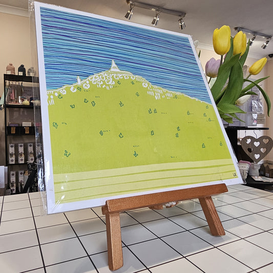 FRESH DUNDEE SKYLINE WITH STRIPED SKY