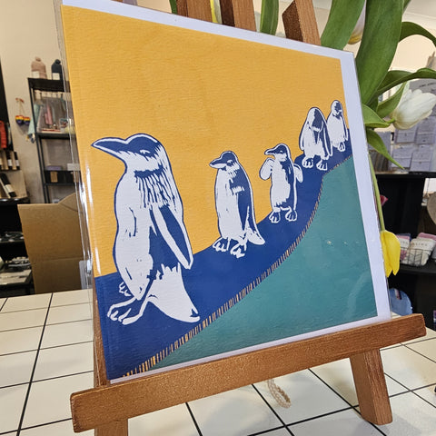 PENGUIN PARADE CARD