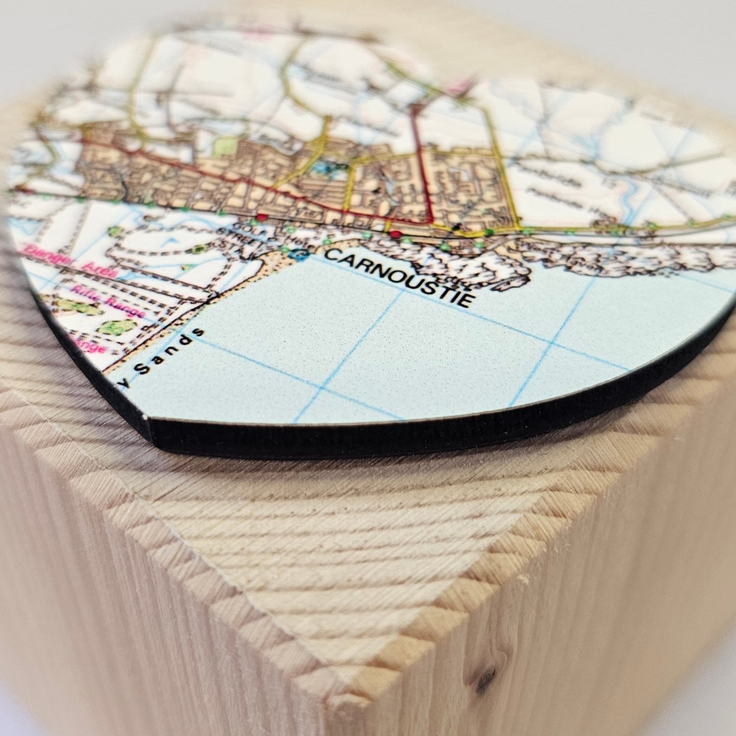 CARNOUSTIE MAP MAGNET