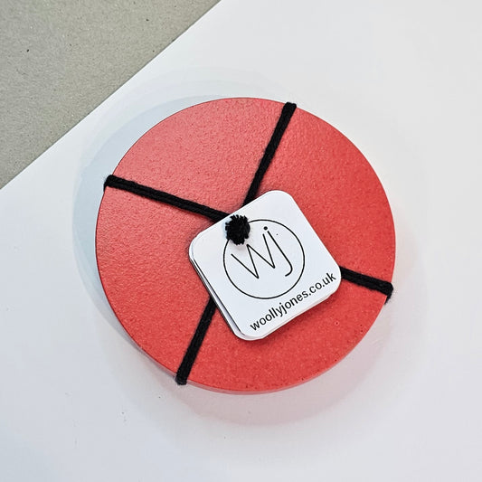 COFFEE COASTERS - RED