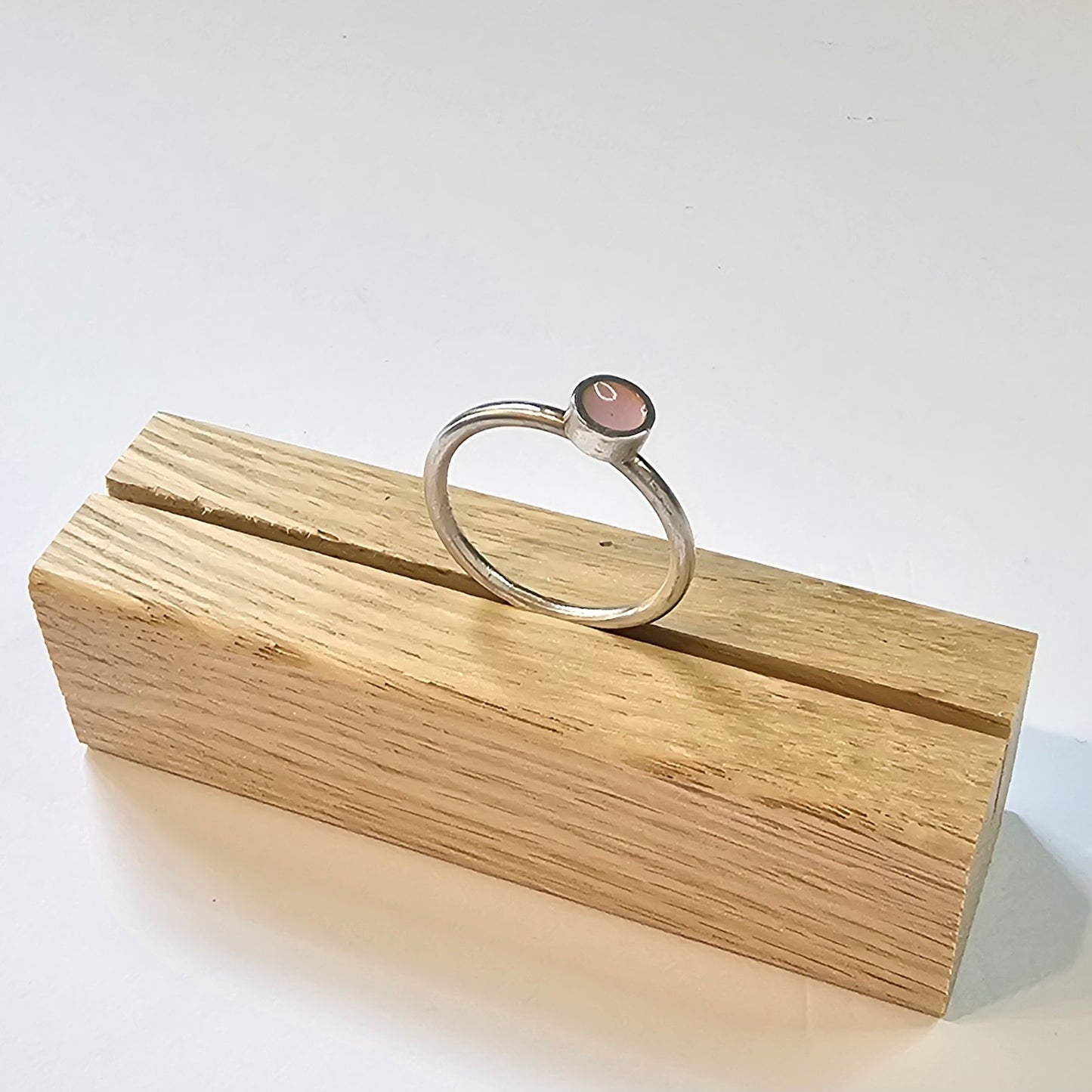 ENAMEL + SILVER RING