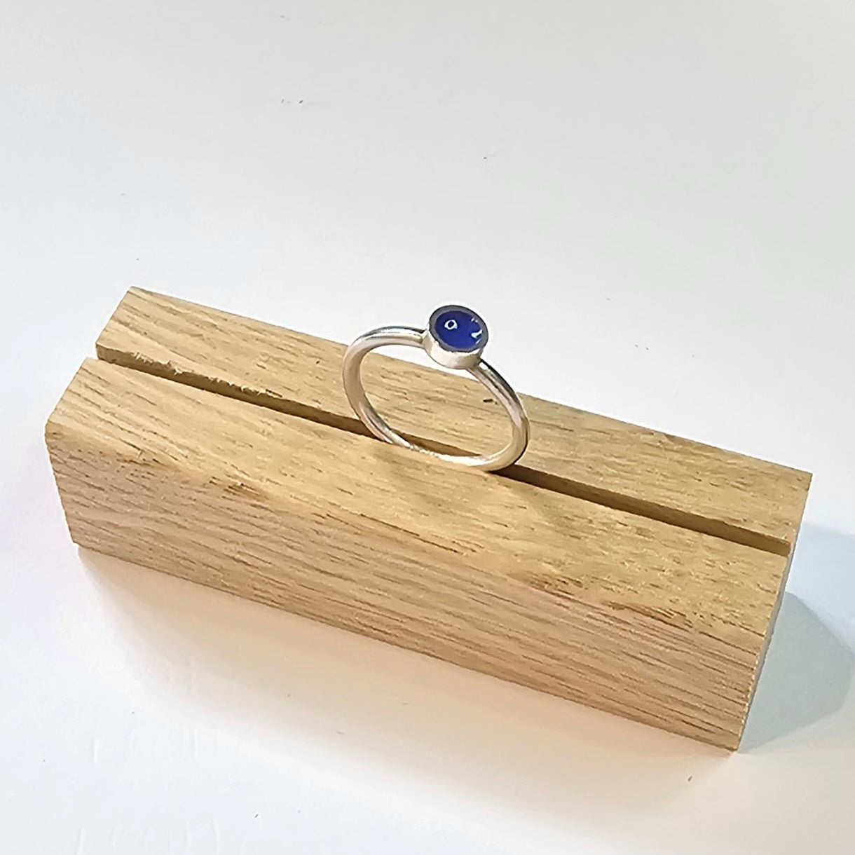 ENAMEL + SILVER RING