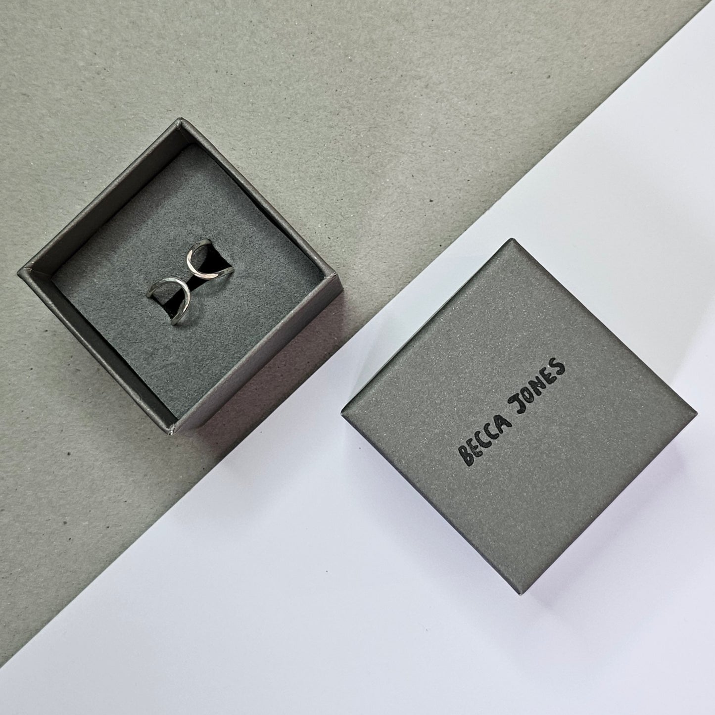 SILVER RING - DOUBLE