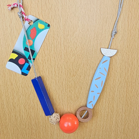 GEO BLOCK 6 COMPONENT NECKLACE