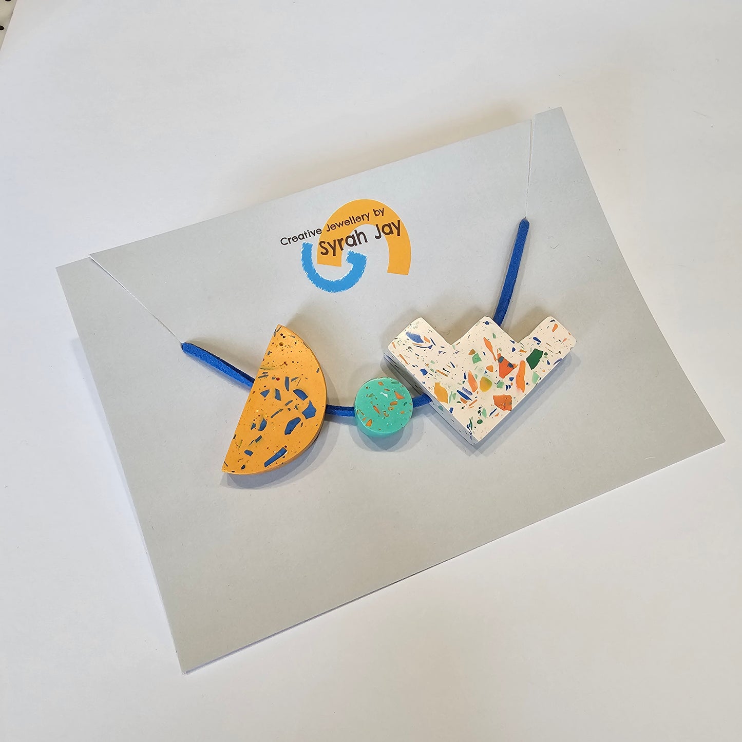 PIC N MIX JESMONITE BEAD NECKLACE