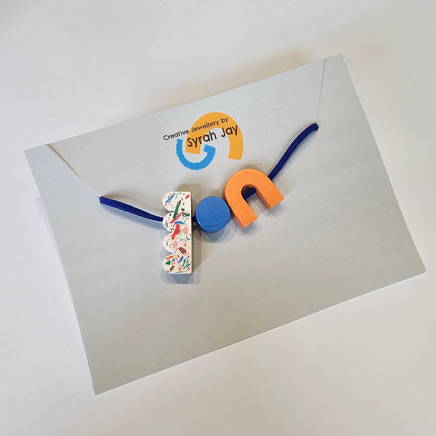 PIC N MIX JESMONITE BEAD NECKLACE