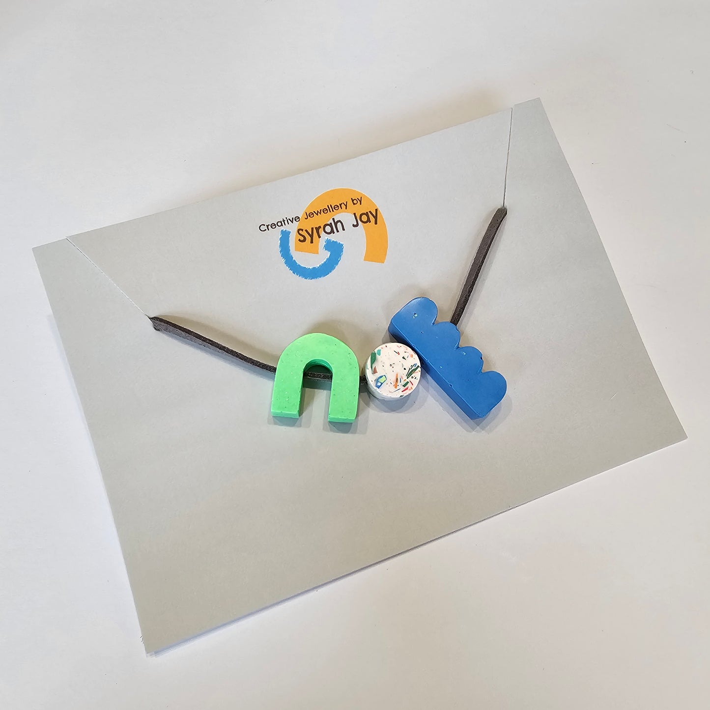 PIC N MIX JESMONITE BEAD NECKLACE