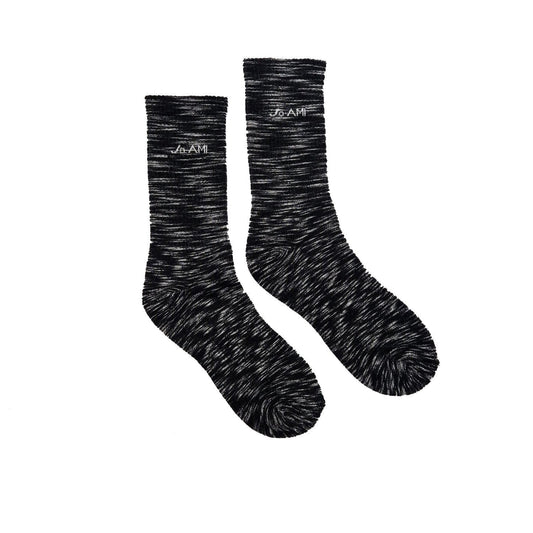 BLACK TWIST SOCKS