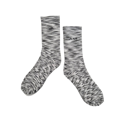 WHITE TWIST SOCKS