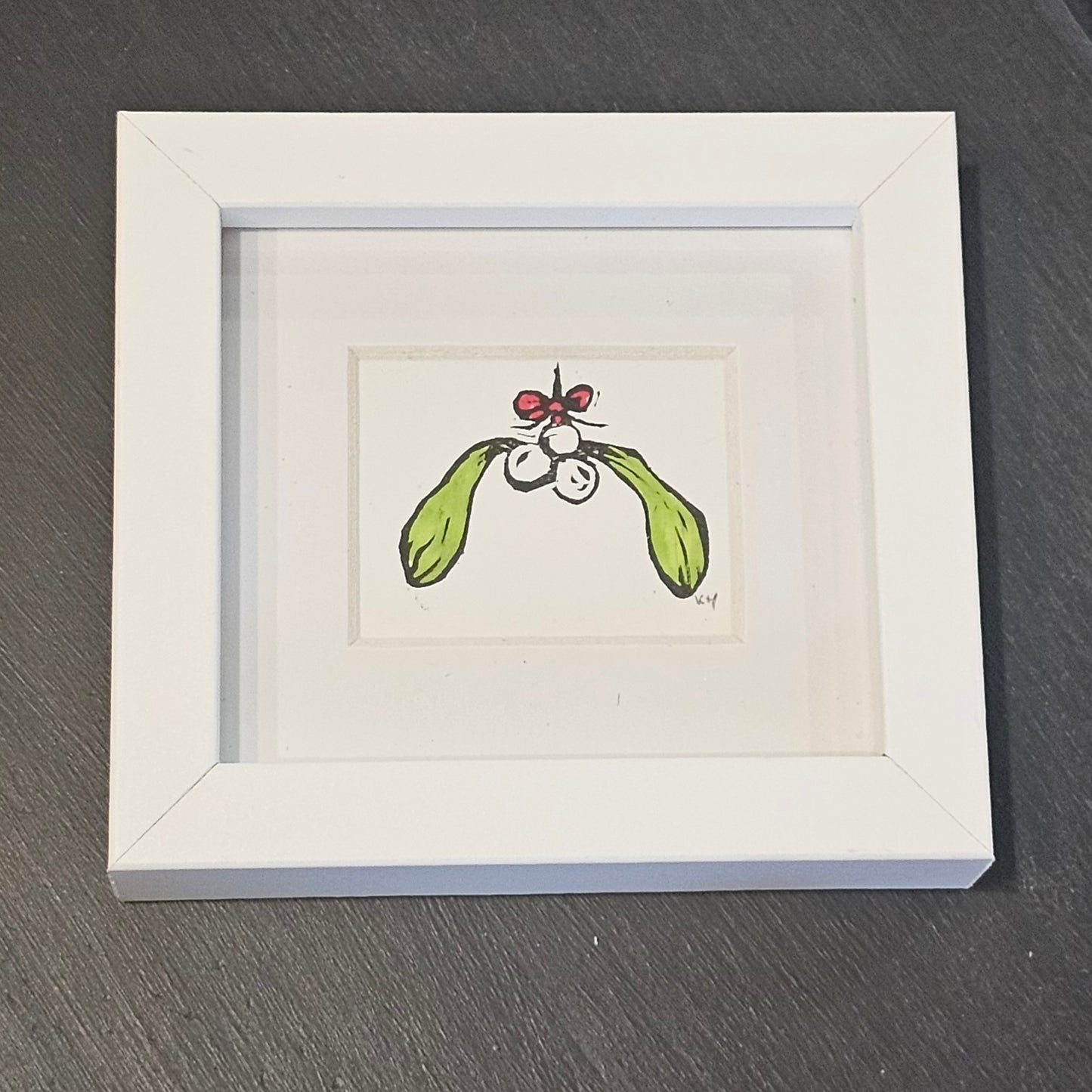 MINI FRAME - MISTLETOE