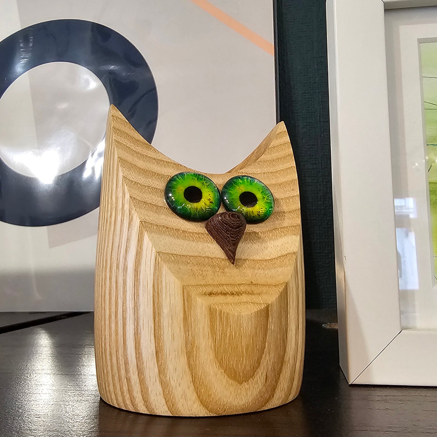 WOODEN OWL