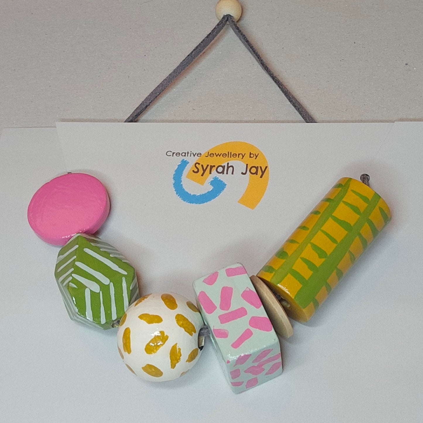 GEO BLOCK 6 COMPONENT NECKLACE