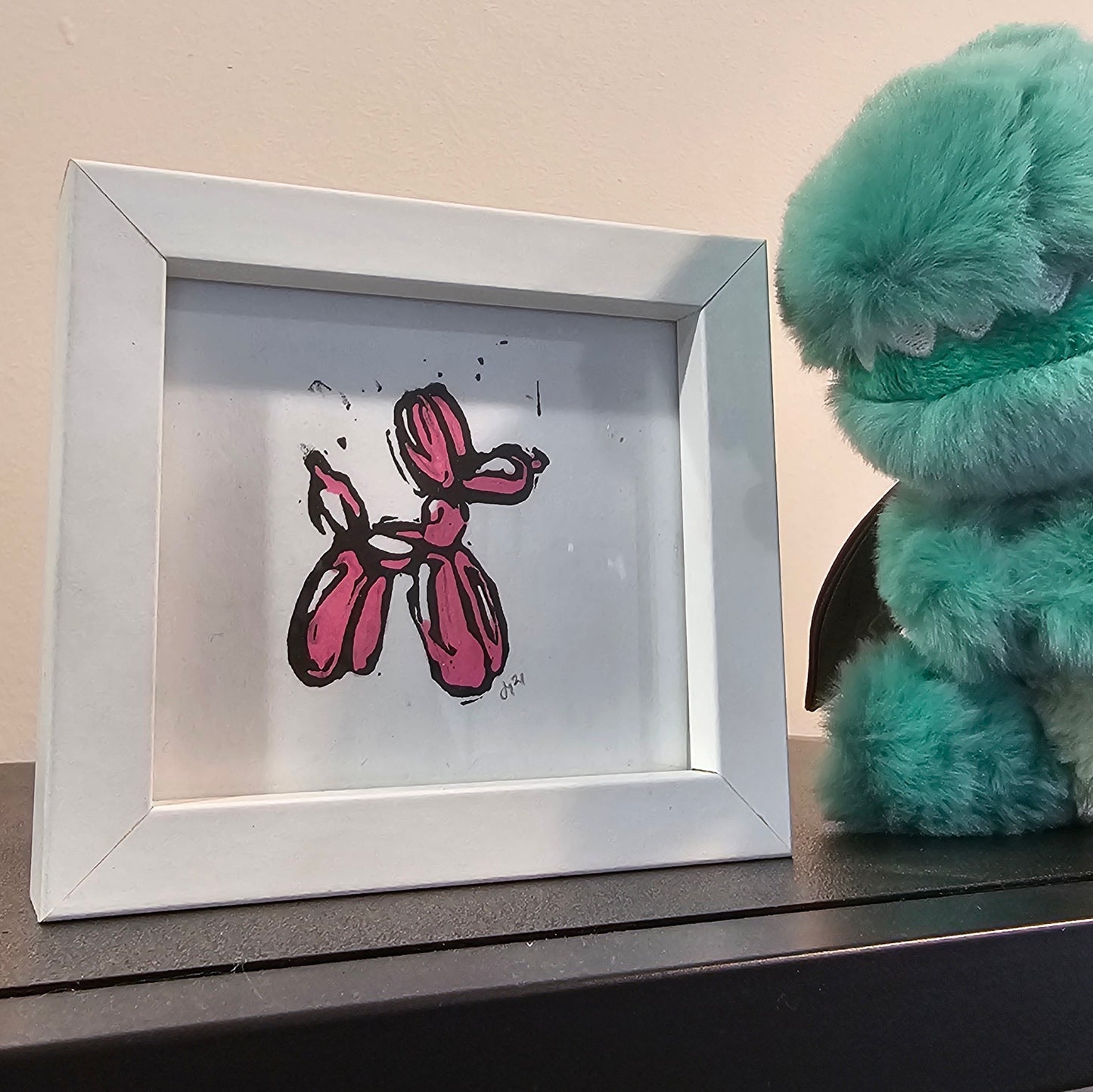 SMALL FRAME - BALLOON DOG