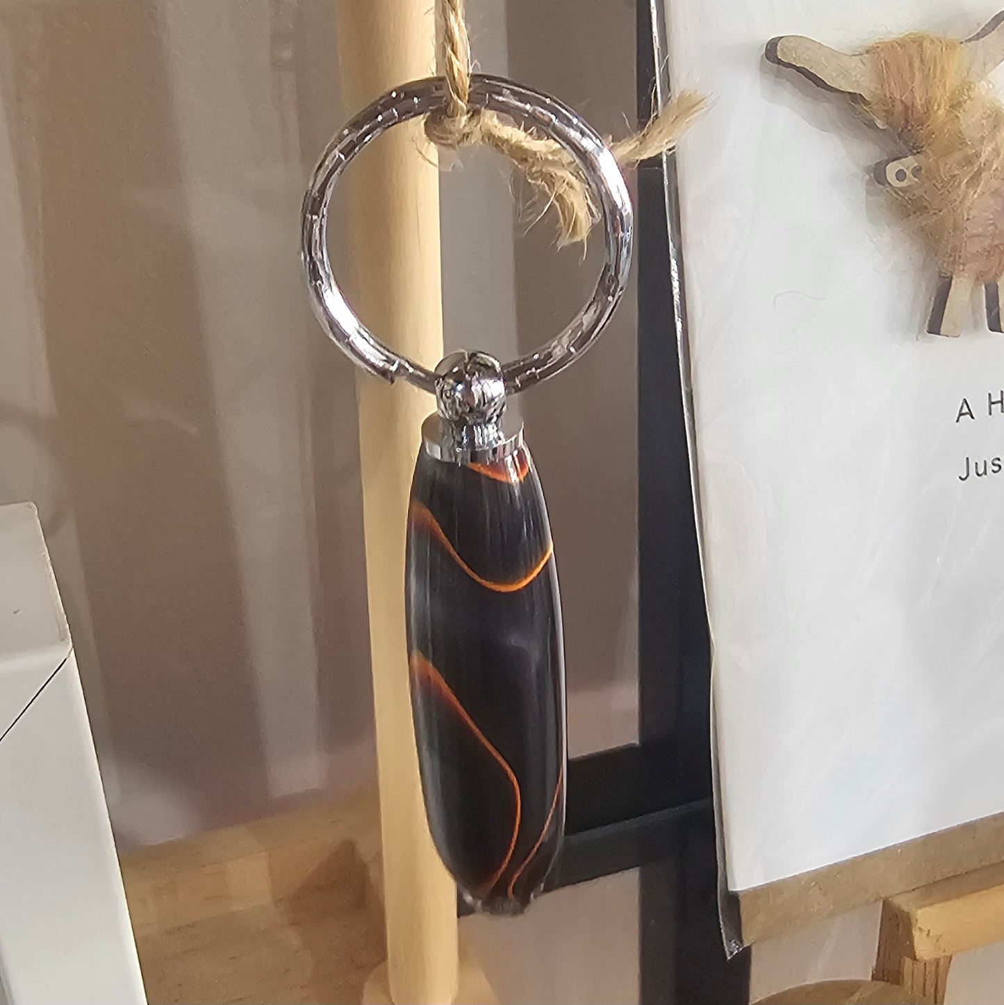 RESIN KEYRING
