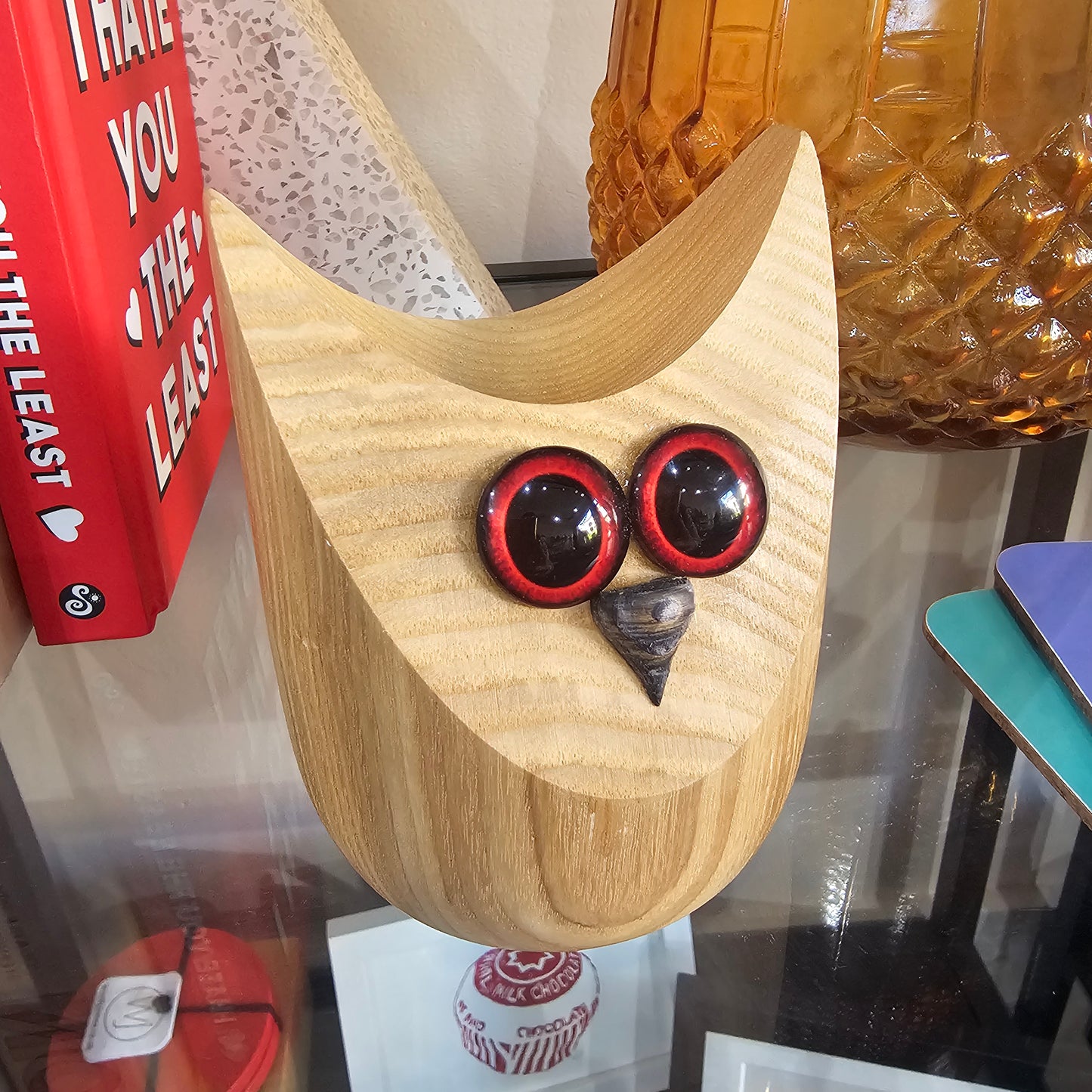 WOODEN OWL