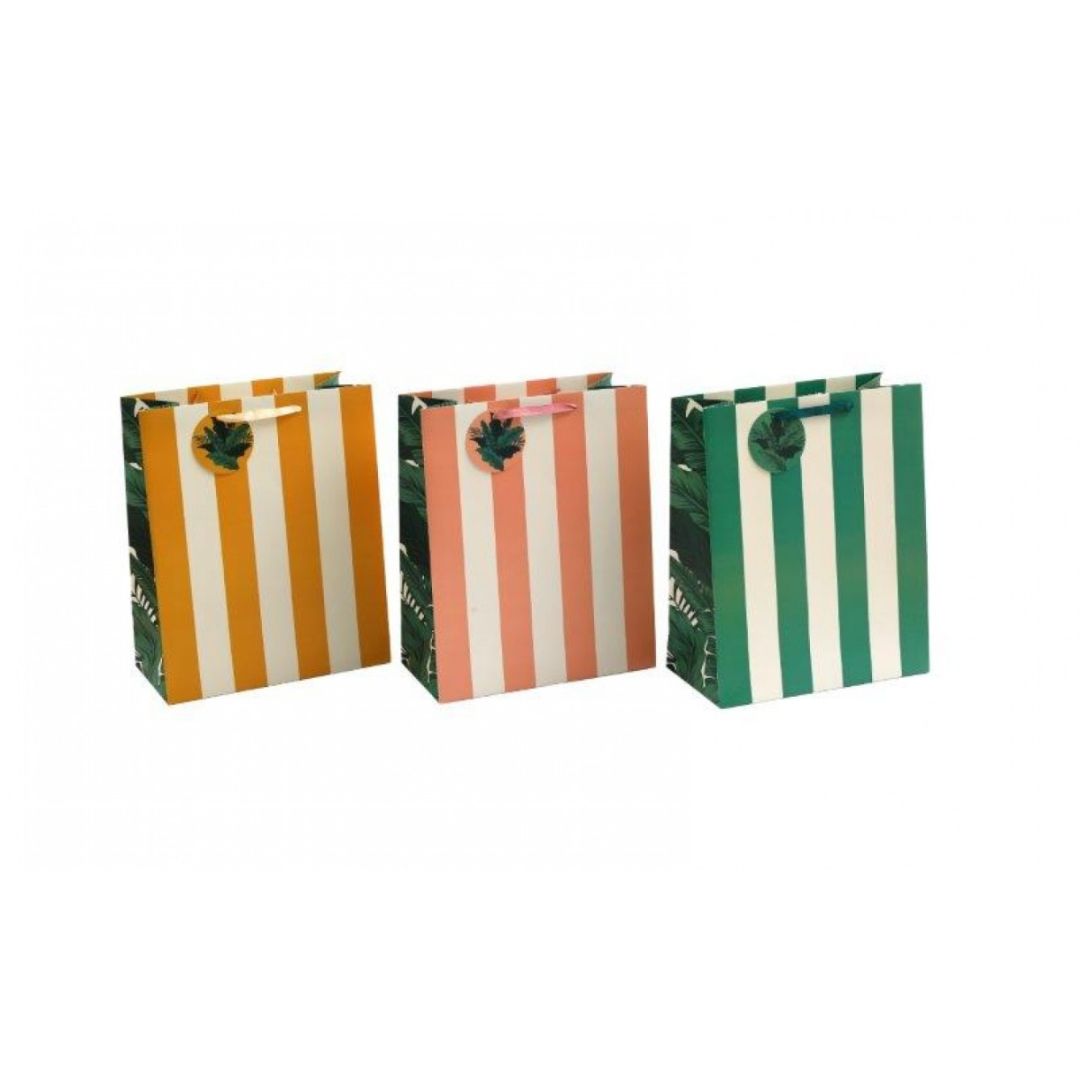 CABANA STRIPED GIFT BAGS