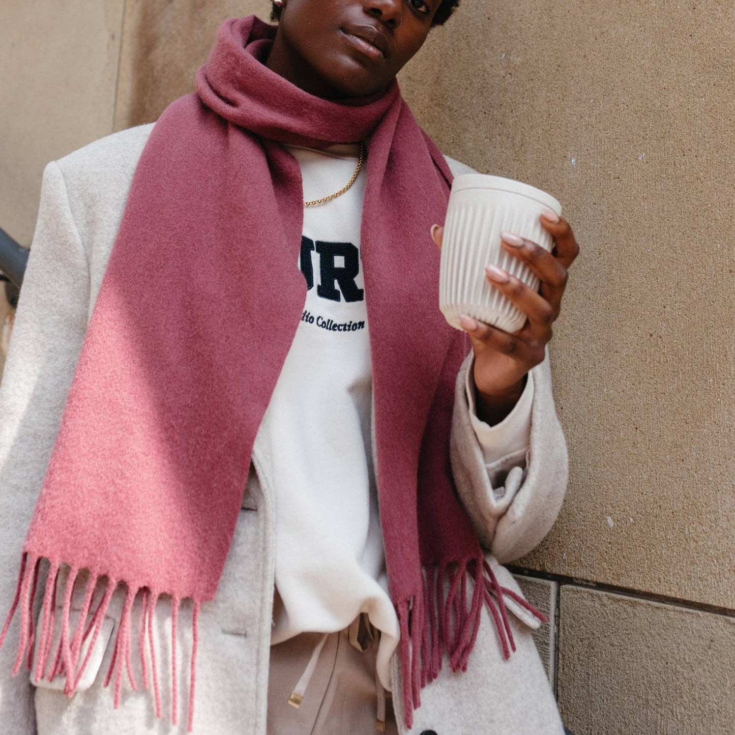 MULBERRY LAMBSWOOL SCARF