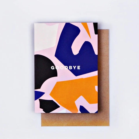 GOODBYE SHAPES CARD