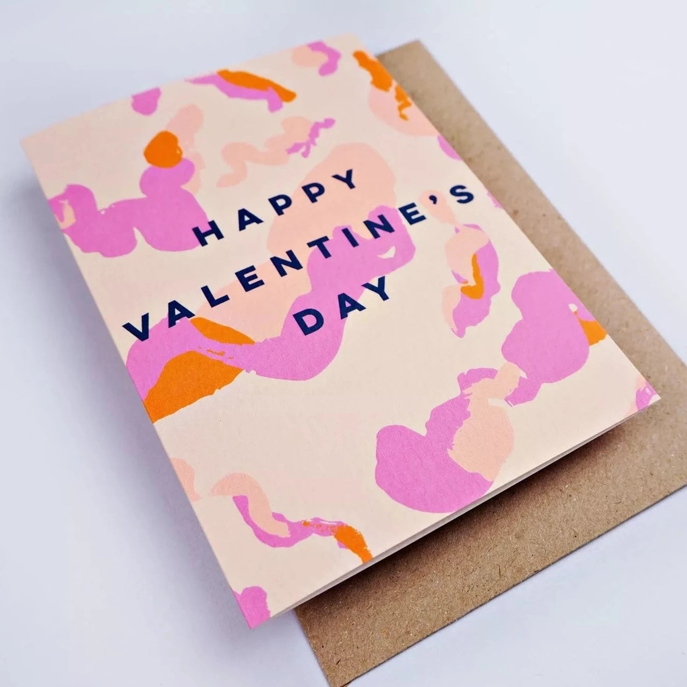 INKY MIX VALENTINES CARD
