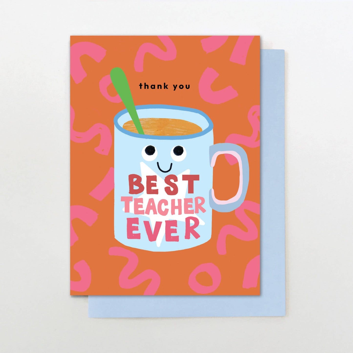 BEST TEACHER EVER CARD