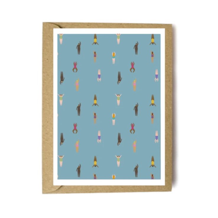 WE SWIM CARD