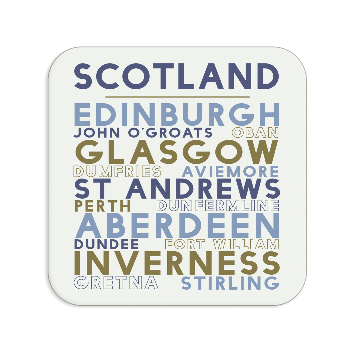 SCOTLAND COASTER
