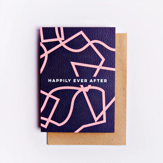 HAPPILY EVER AFTER SHAPES CARD