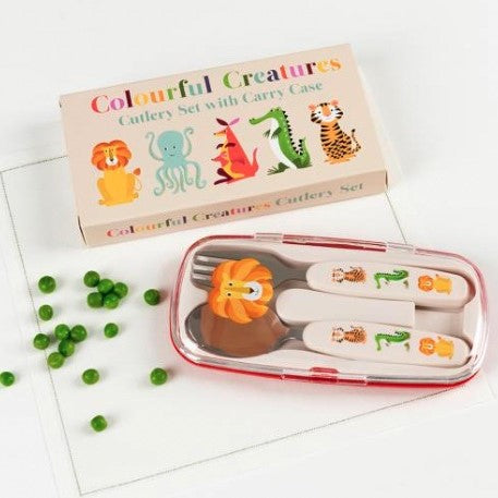 COLOURFUL CREATURES CUTLERY SET