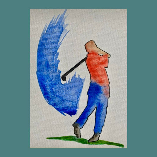 GOLFER CARD