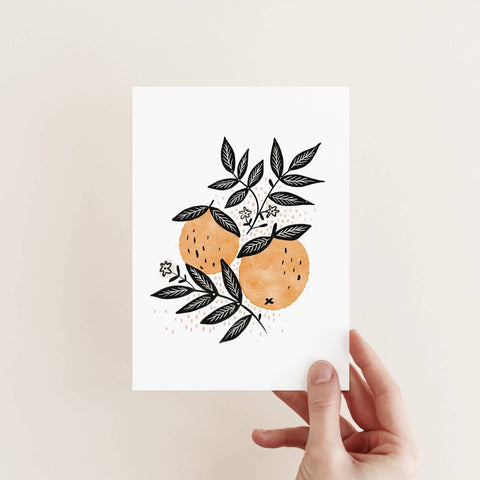 ORANGE GROVE CARD