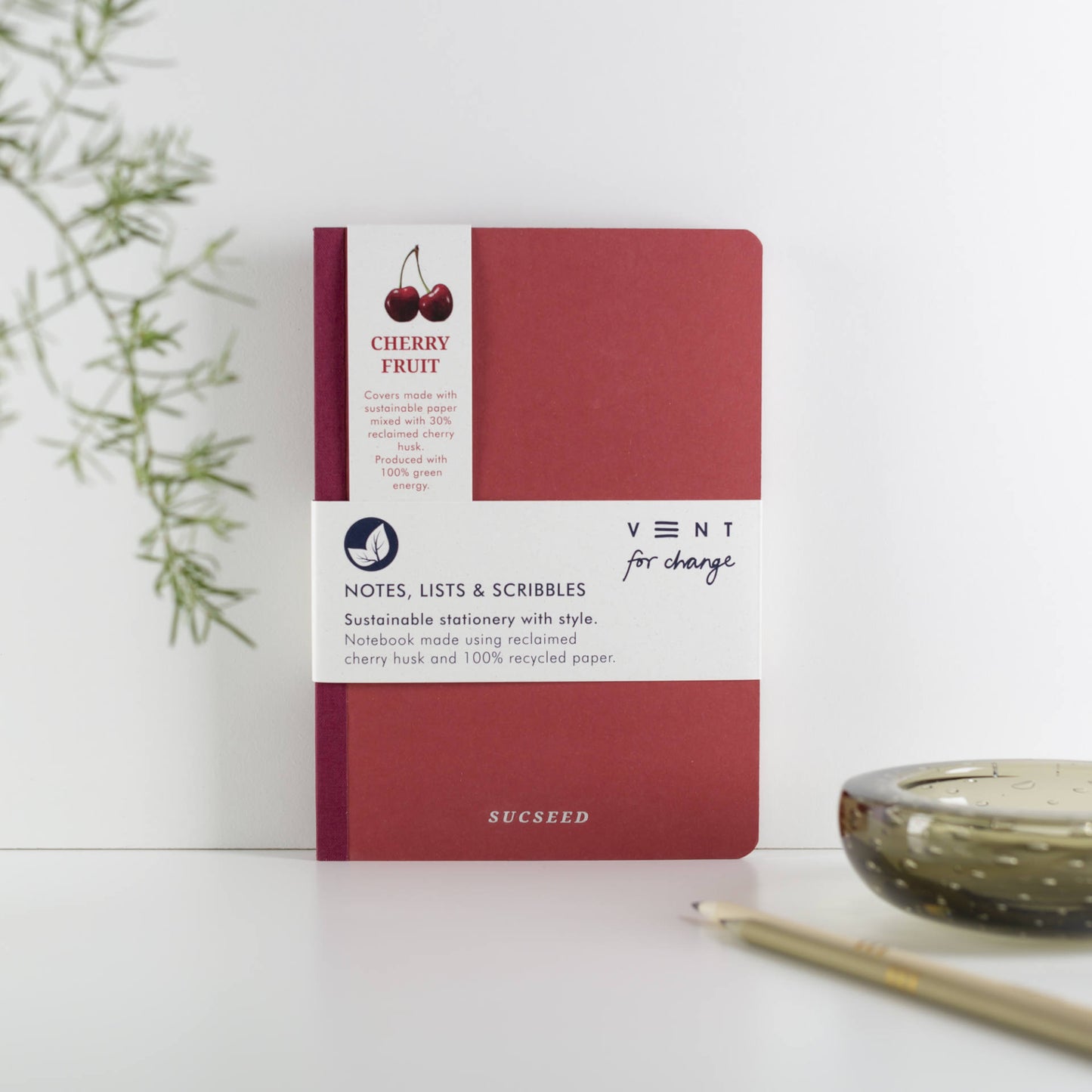 SUCSEED A5 RECYCLED NOTEBOOK