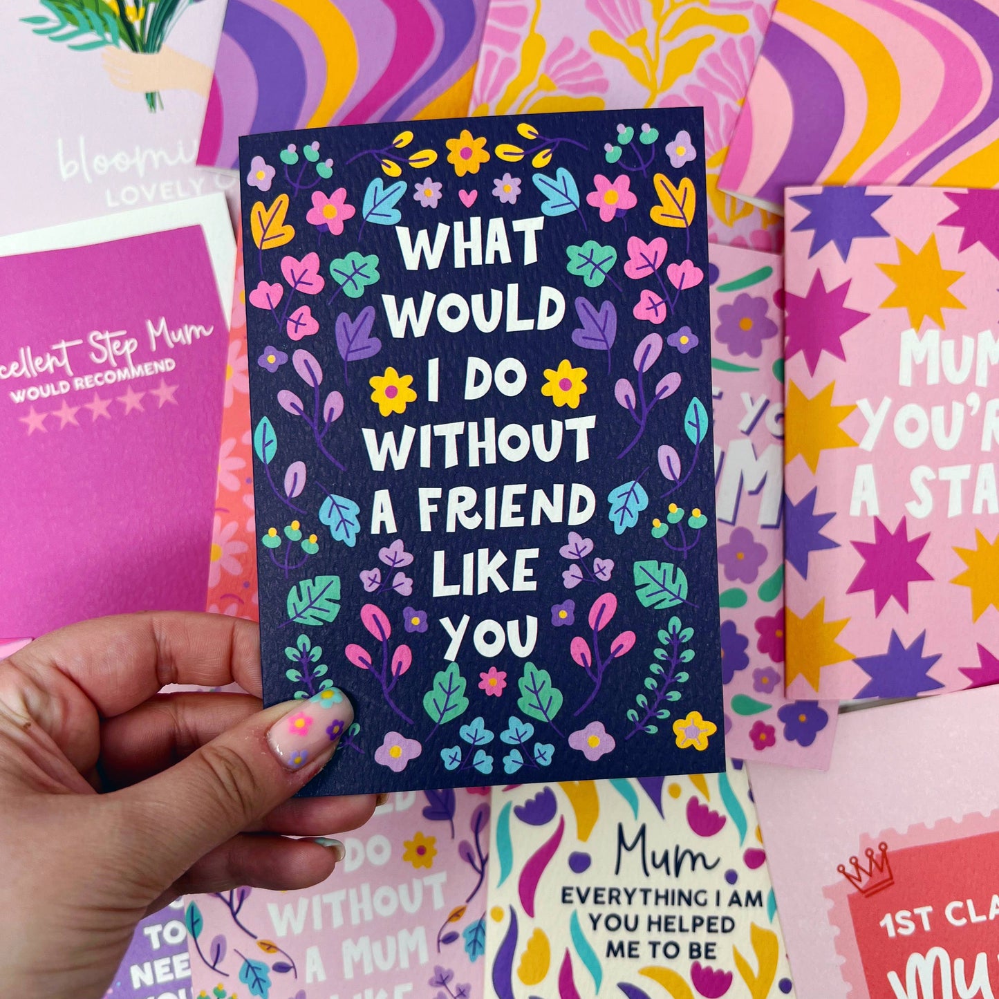 WHAT WOULD I DO FRIEND CARD