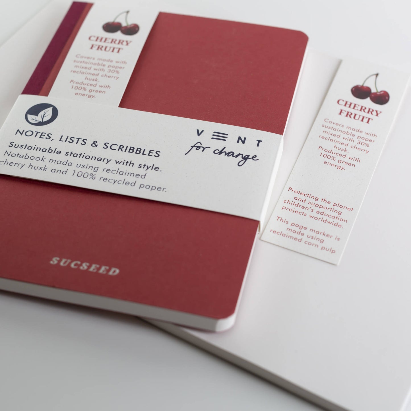 SUCSEED A5 RECYCLED NOTEBOOK