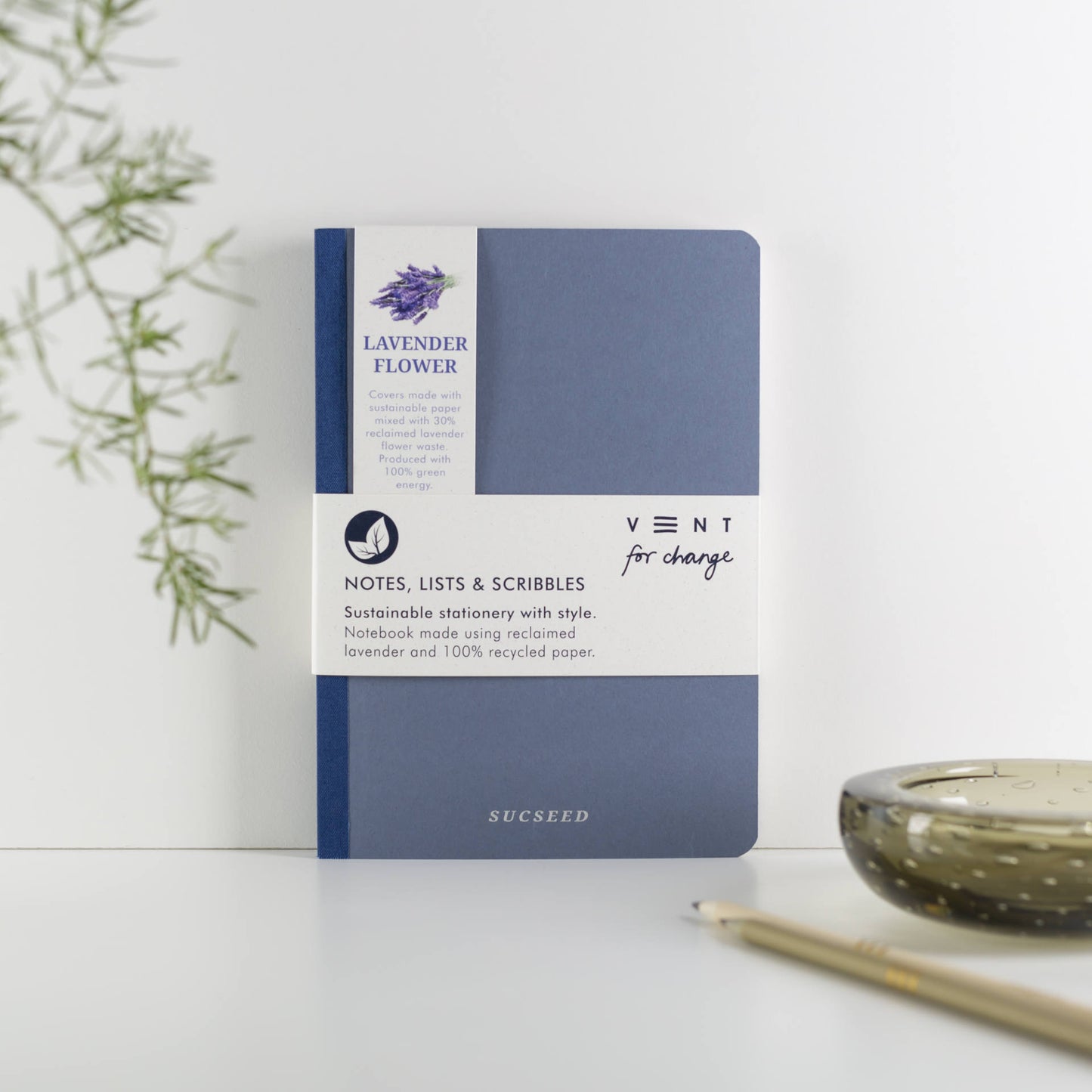 SUCSEED A5 RECYCLED NOTEBOOK