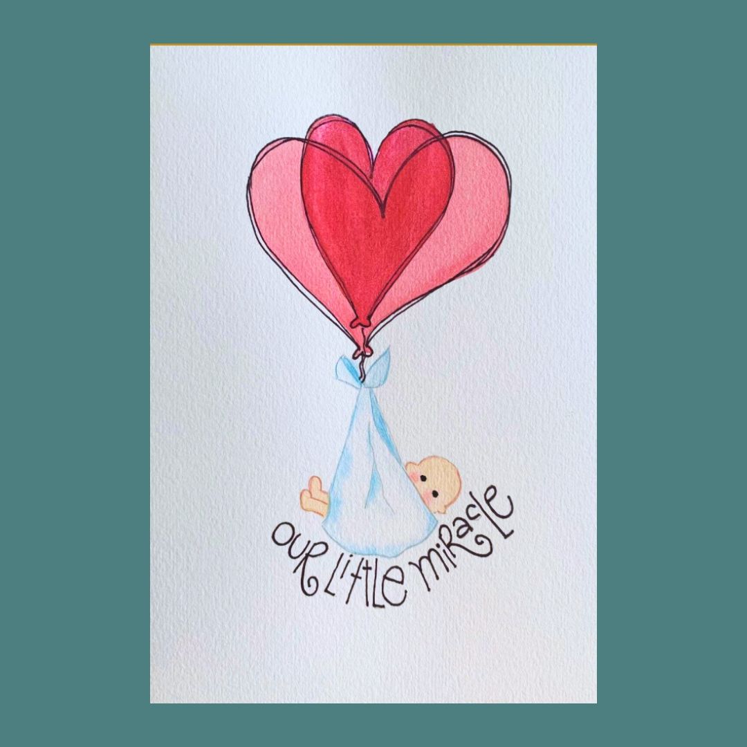 BABY LITTLE MIRACLE CARD