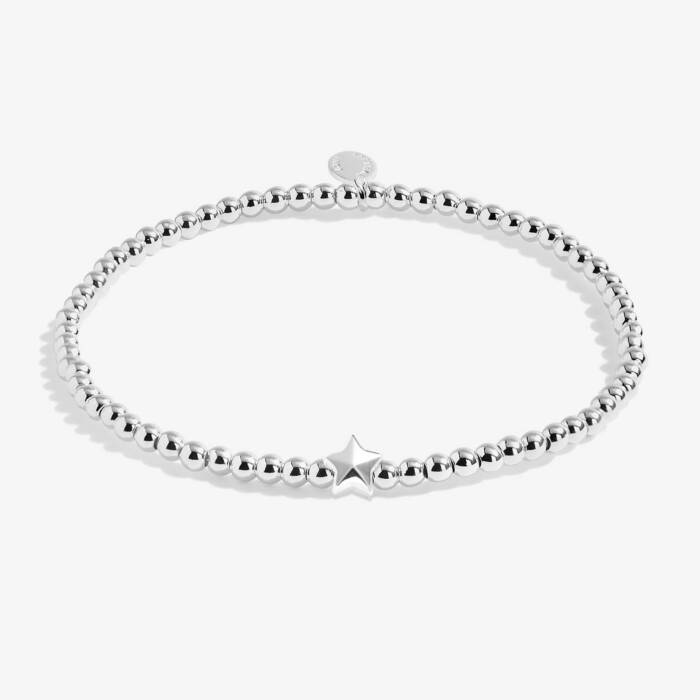 A WEE 'WISH' SILVER BRACELET