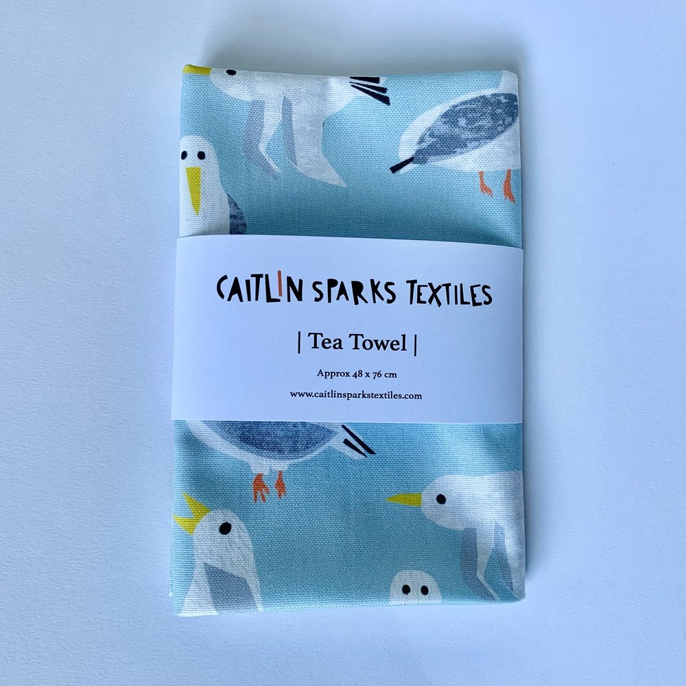 SEAGULLS TEATOWEL