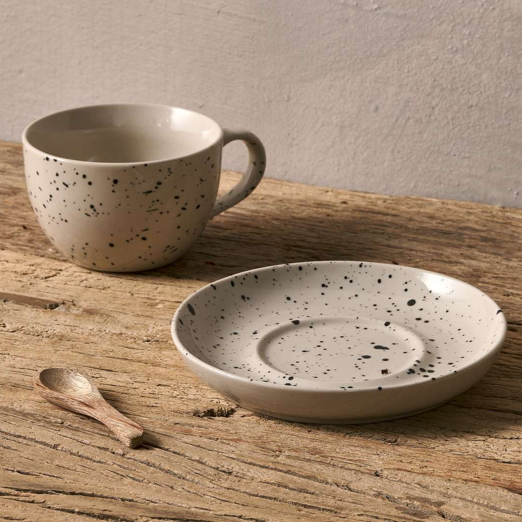 AMA SPLATTER CUP & SAUCER