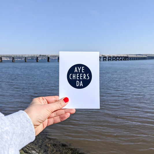 AYE CHEERS DA CARD